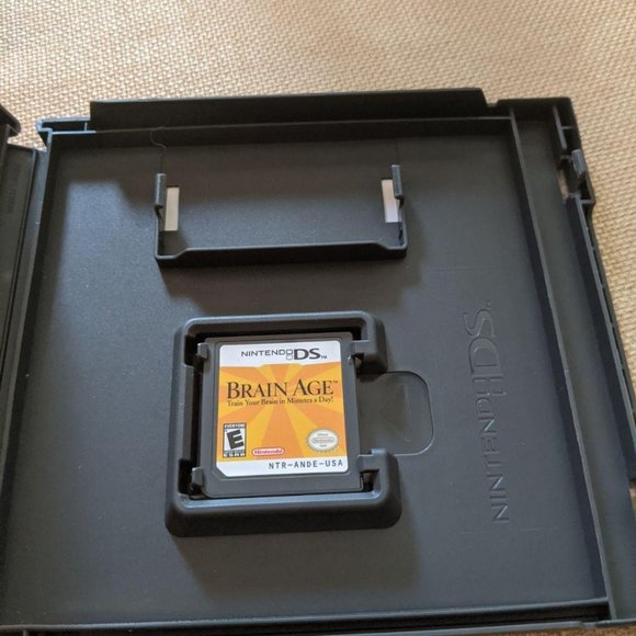 Brain age brain training memory Nintendo Case, Manual and Game Cartridge - Picture 3 of 3